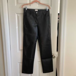Aritiza Wilfred Leather Pants